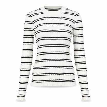 Womens UK Size XS Bershka White Pullover Jumper