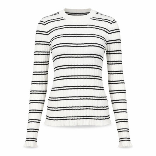 Womens UK Size XS Bershka White Pullover Jumper