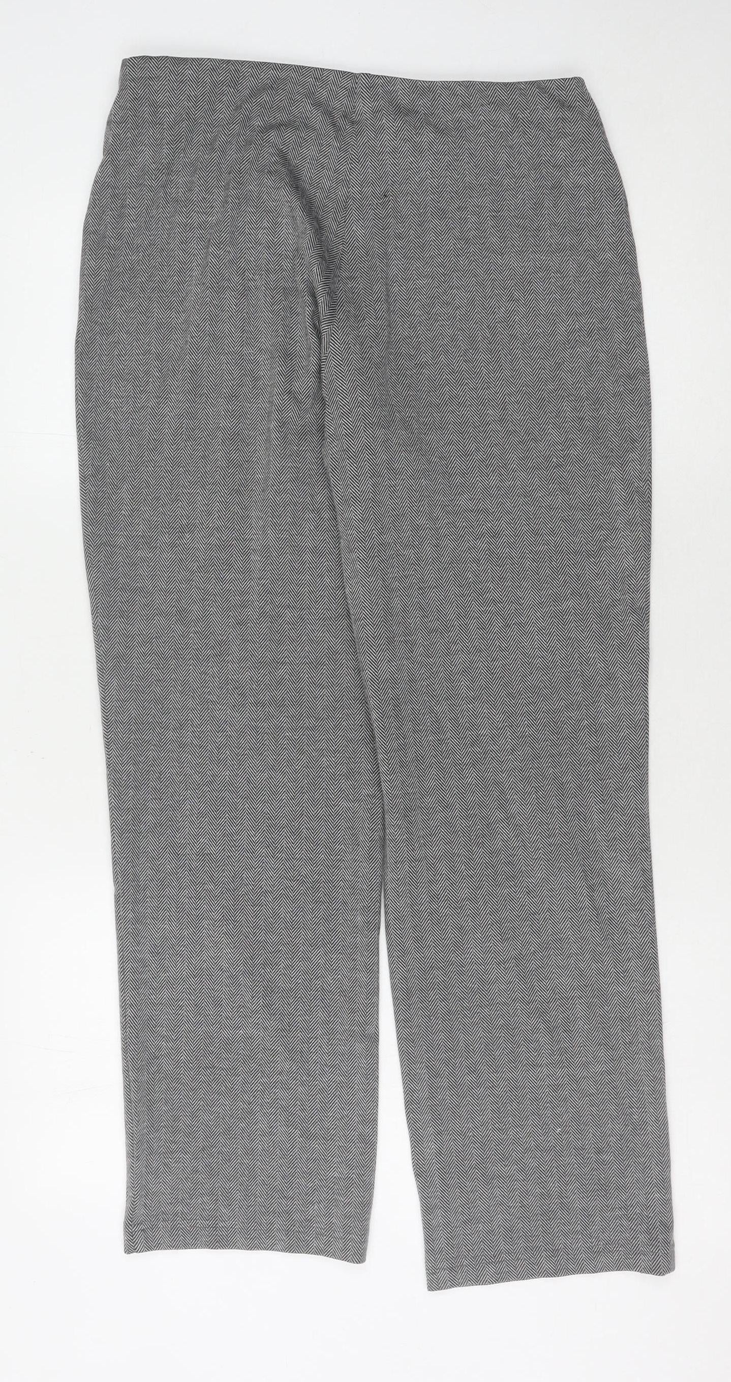 Womens UK Size 12 Marks and Spencer   Grey Trousers