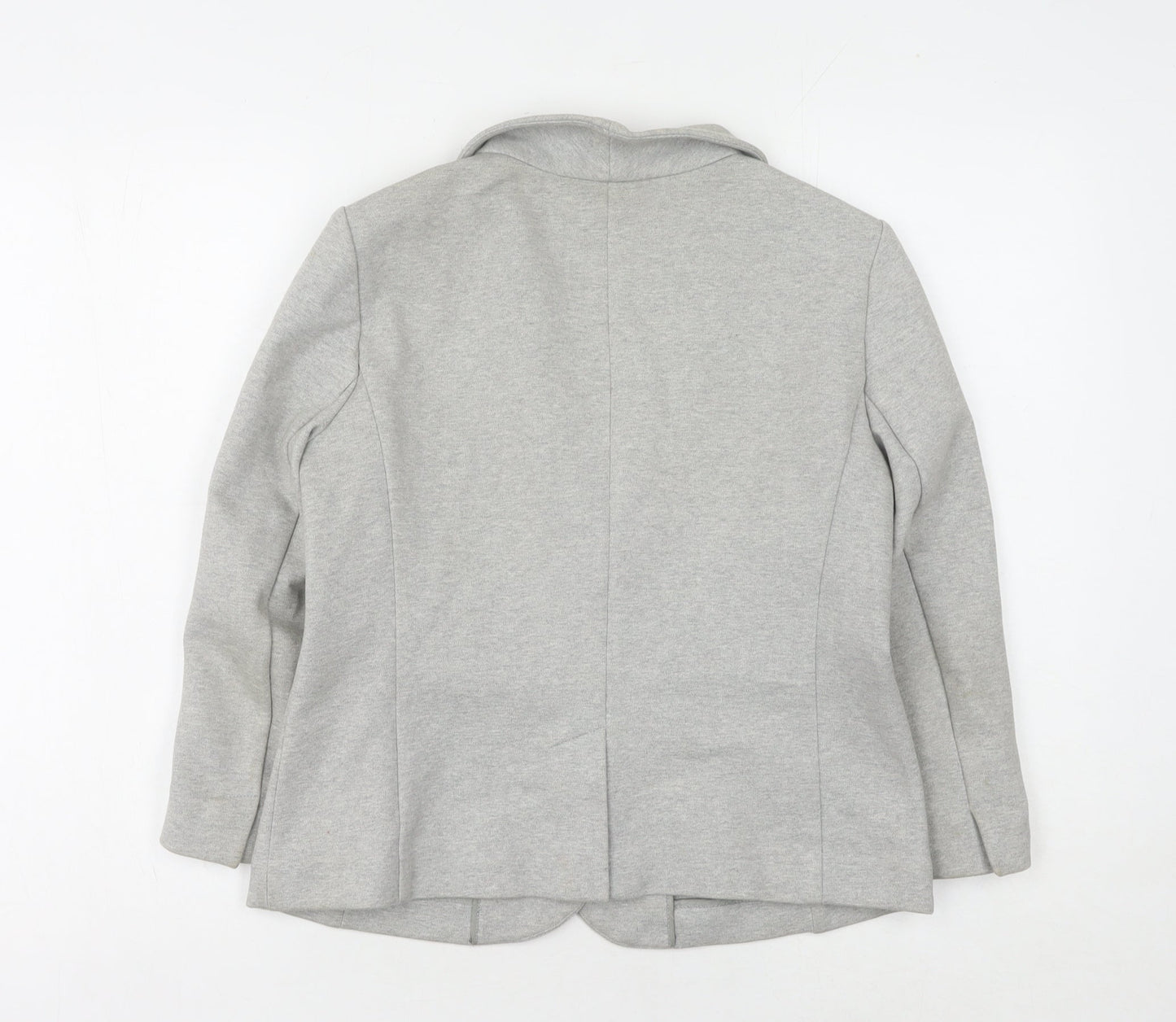 Gap Women’s Grey Blazer UK 12 Shawl Collar