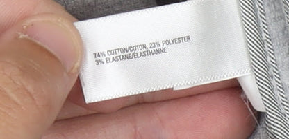 Gap Women’s Grey Blazer UK 12 Shawl Collar