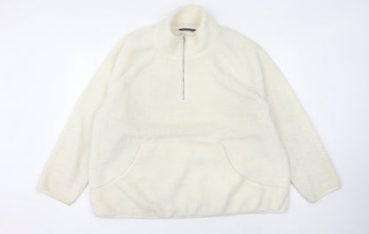 Womens UK Size 20 Marks and Spencer Ivory Pullover Sweatshirt