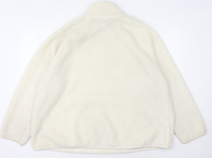 Womens UK Size 20 Marks and Spencer Ivory Pullover Sweatshirt