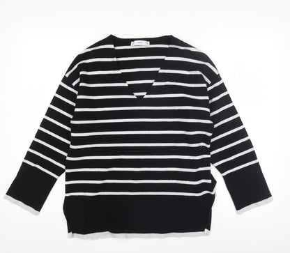 Womens UK Size S MNG Black Pullover Jumper