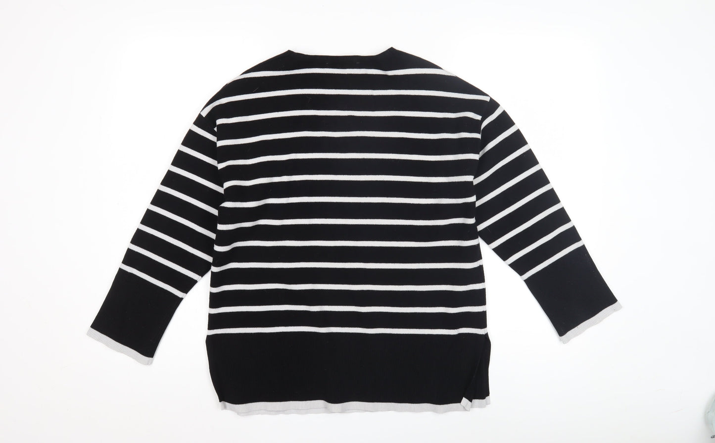 Womens UK Size S MNG Black Pullover Jumper