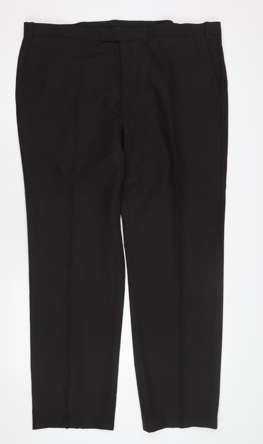 Marks and Spencer Men's Black Dress Pants XL