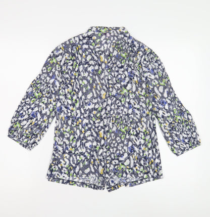 Womens UK Size 12 Marks and Spencer Multicoloured  Blouse