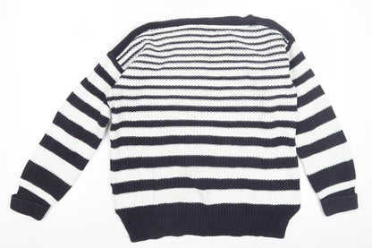 Womens UK Size S Marks and Spencer Multicoloured Pullover Jumper
