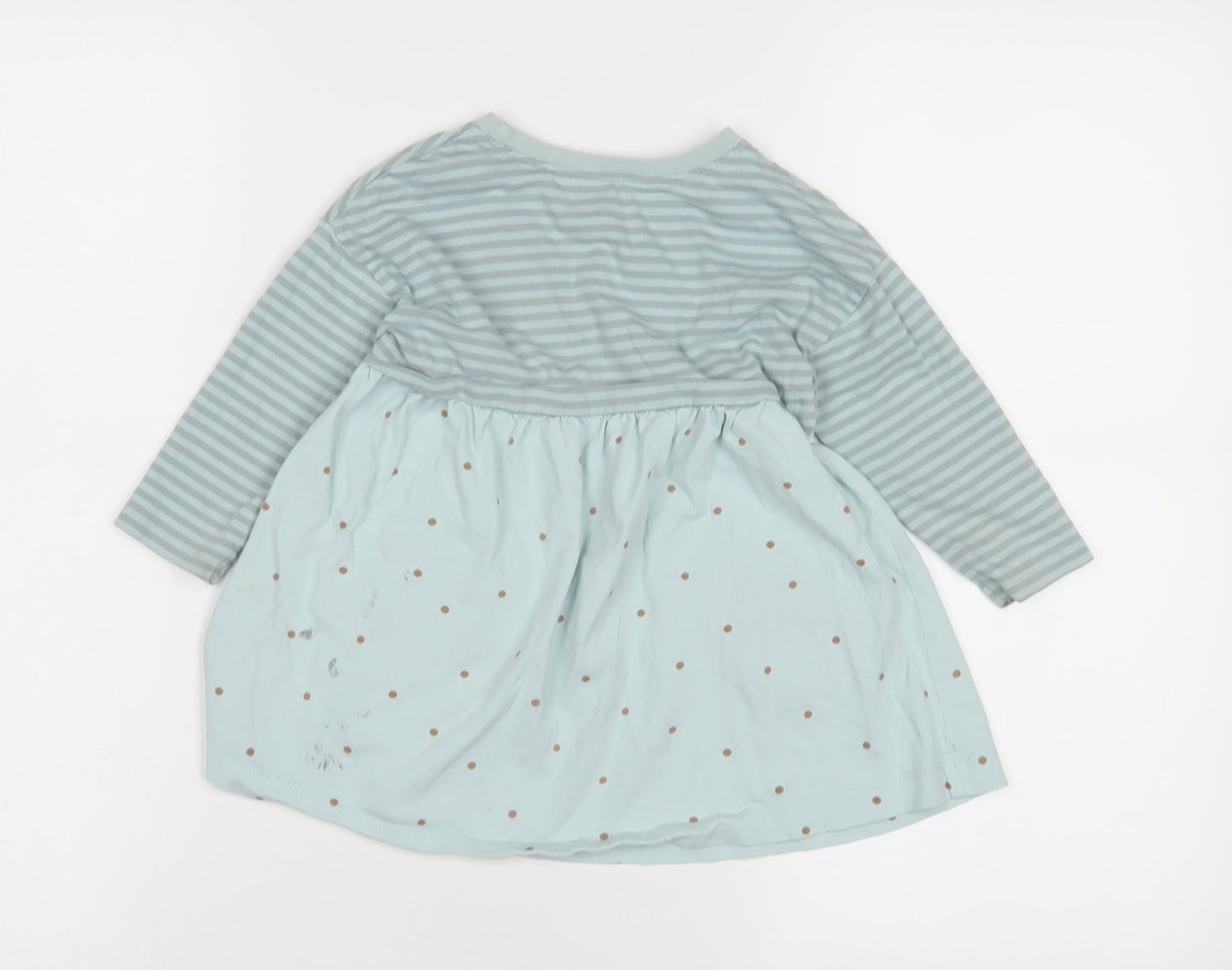 Next Unisex Baby Blue Animal Dress 12-18 Months