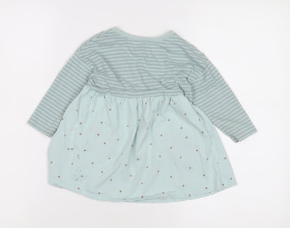 Next Unisex Baby Blue Animal Dress 12-18 Months