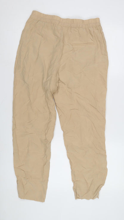 & Other Stories Beige Women's Jogger Trousers Size S