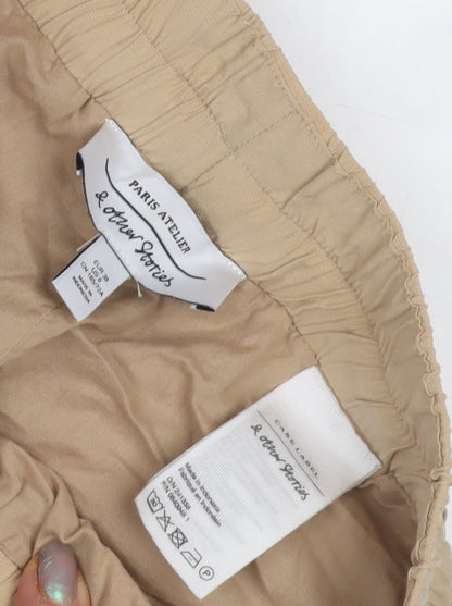 & Other Stories Beige Women's Jogger Trousers Size S