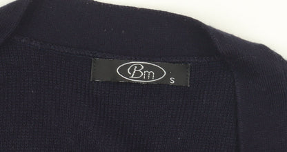 Bm Women's Black Cardigan V-Neck Casual S