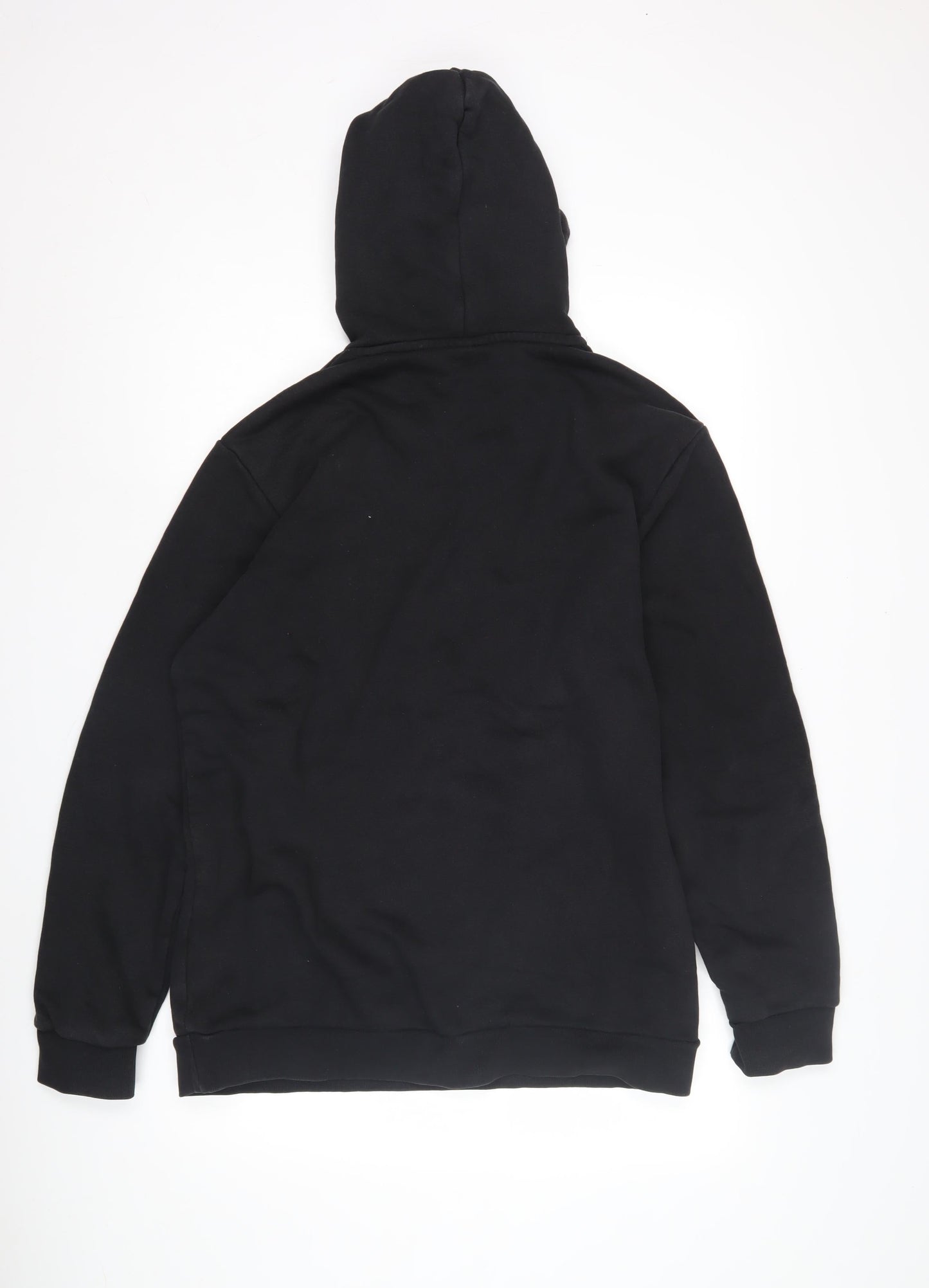 Adidas Men's Black Pullover Hoodie - L, Logo