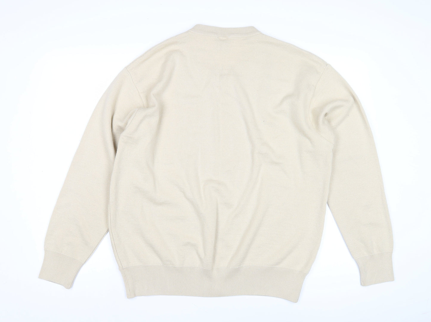 Abicci Collezione Men's Beige 2XL V-Neck Jumper