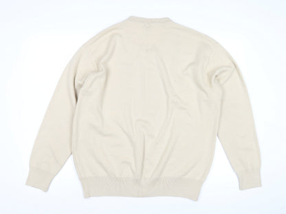 Abicci Collezione Men's Beige 2XL V-Neck Jumper