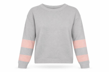 Womens UK Size XS Brave Soul Grey Pullover Jumper
