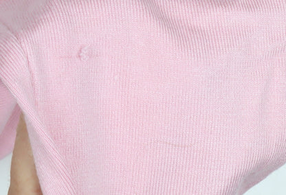 Womens UK Size 12 Bonmarché Pink Pullover Jumper