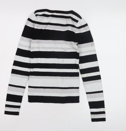Womens UK Size XS Oasis Multicoloured Pullover Jumper