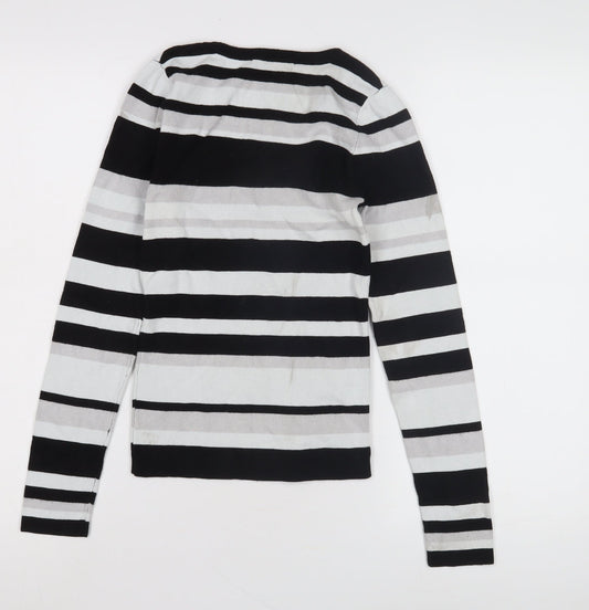 Womens UK Size XS Oasis Multicoloured Pullover Jumper