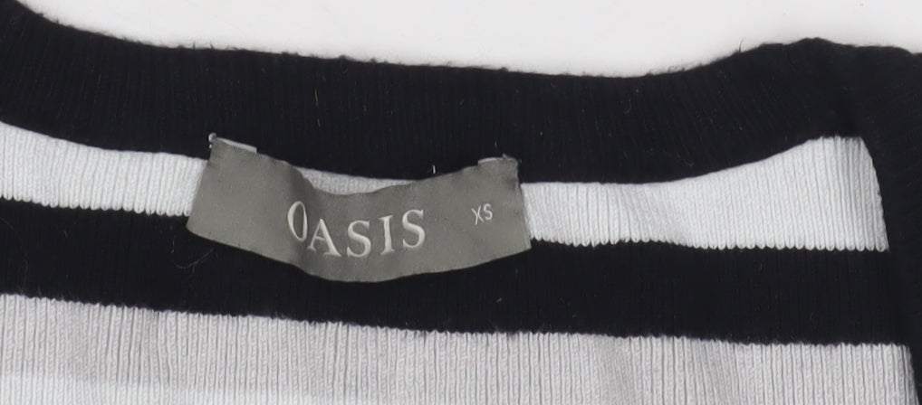 Womens UK Size XS Oasis Multicoloured Pullover Jumper