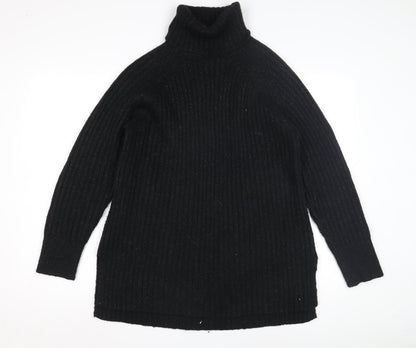 Womens UK Size M Marks and Spencer Black Pullover Jumper