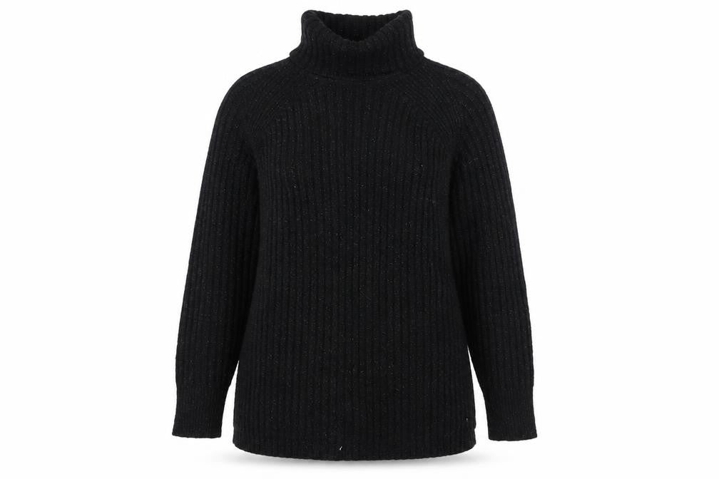 Womens UK Size M Marks and Spencer Black Pullover Jumper