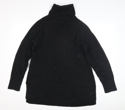 Womens UK Size M Marks and Spencer Black Pullover Jumper