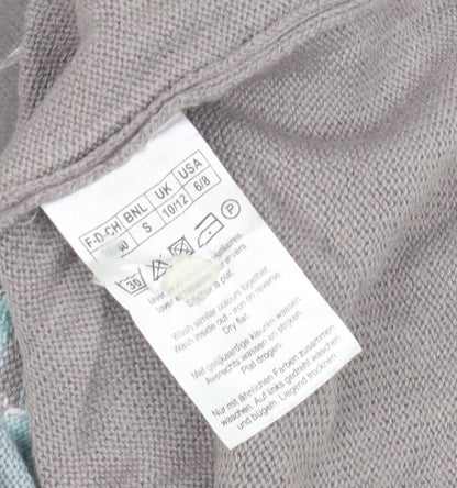 Womens UK Size S Damart Grey Pullover Jumper