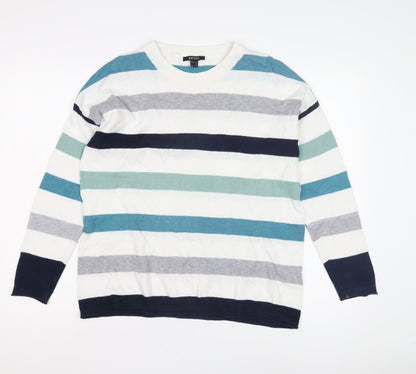 Womens UK Size L ESMARA Multicoloured Pullover Jumper