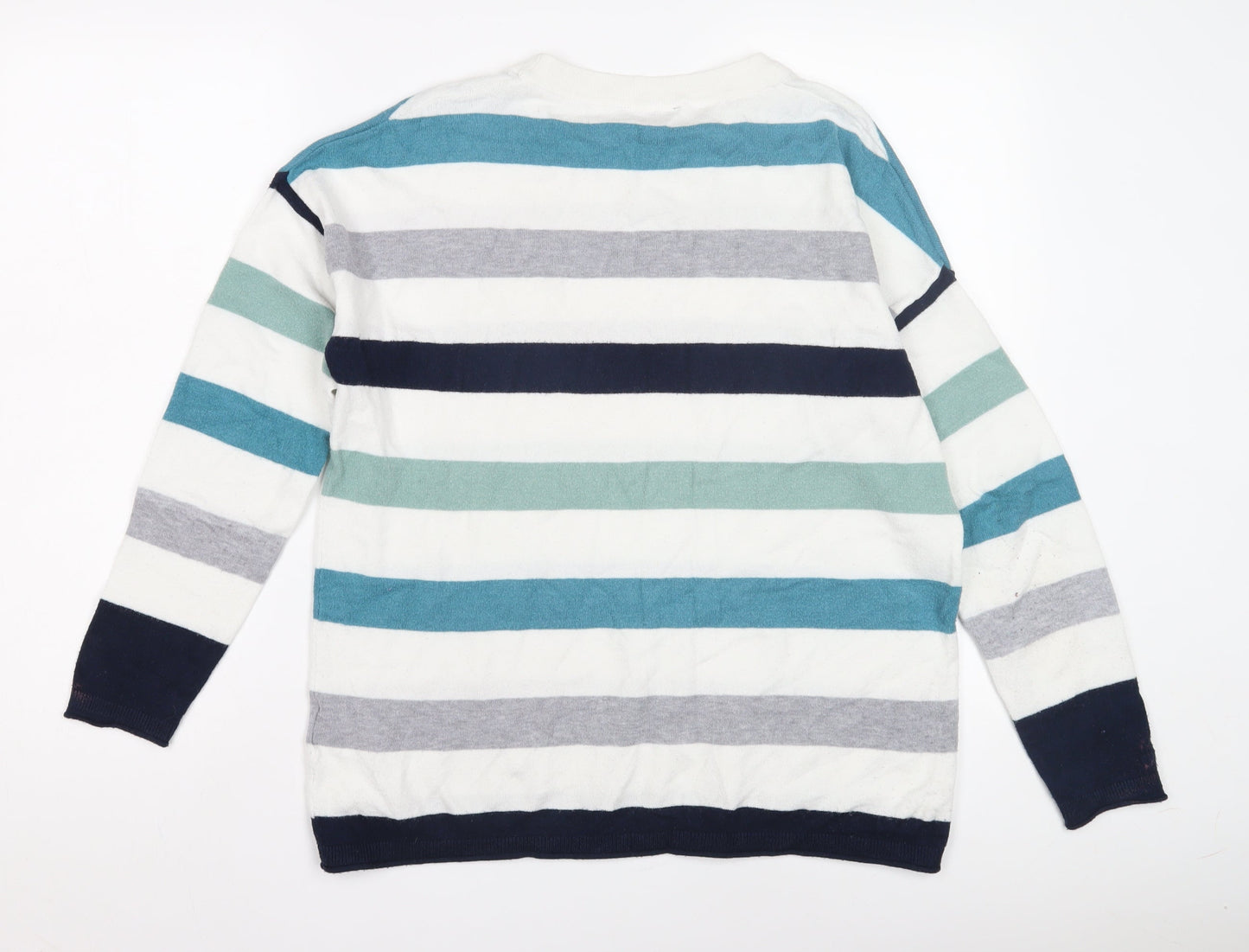 Womens UK Size L ESMARA Multicoloured Pullover Jumper