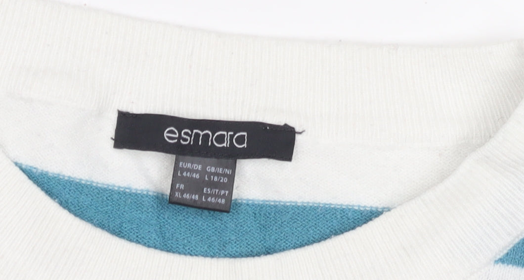 Womens UK Size L ESMARA Multicoloured Pullover Jumper