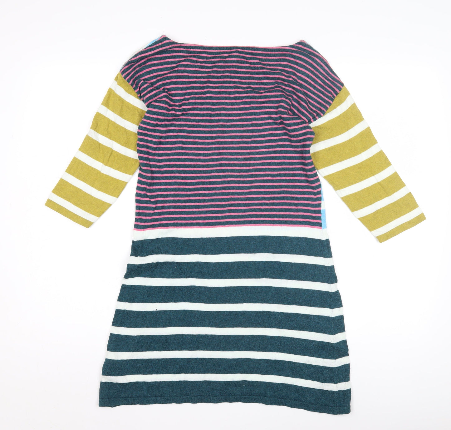 Womens UK Size 10 White Stuff Multicoloured Tunic Jumper