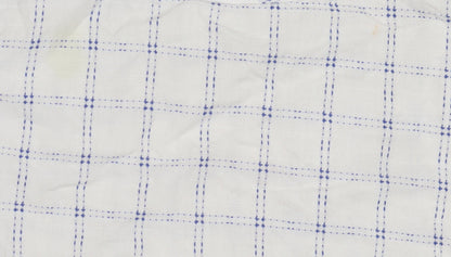 St George by Duffer Men's White Check Shirt 2XL