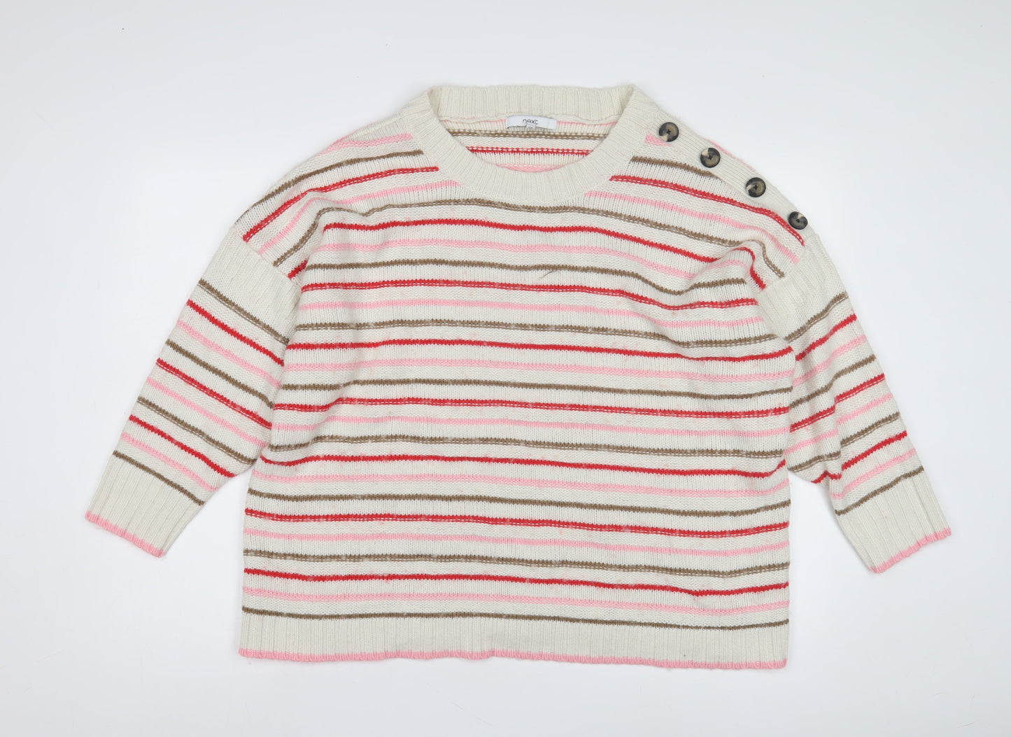 Womens UK Size XL NEXT Multicoloured Pullover Jumper