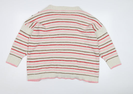 Womens UK Size XL NEXT Multicoloured Pullover Jumper