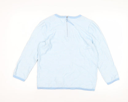 Weekend by John Lewis Women's Blue Crew Neck Jumper Size 6