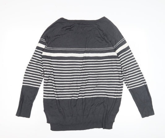 Womens UK Size 14 NEXT Black Pullover Jumper