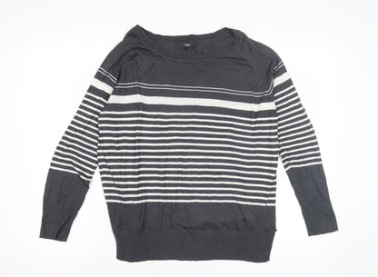 Womens UK Size 14 NEXT Black Pullover Jumper