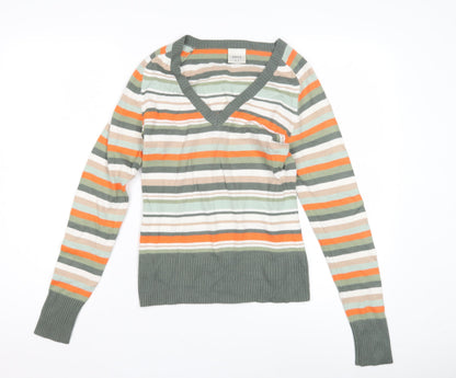 Womens UK Size 8 NEXT Multicoloured Pullover Jumper