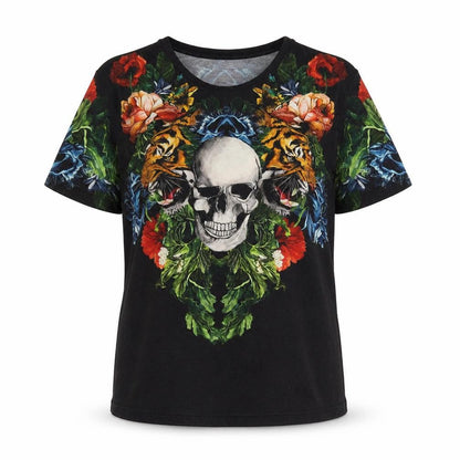 Unisex Adults UK Size 10 Zara Black Basic T-Shirt