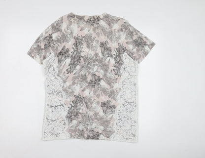 Womens UK Size 18 NEXT Multicoloured Basic T-Shirt