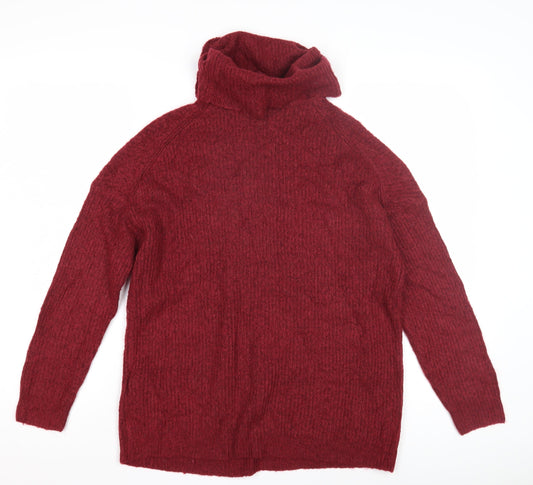 Womens UK Size S Only Red Pullover Jumper