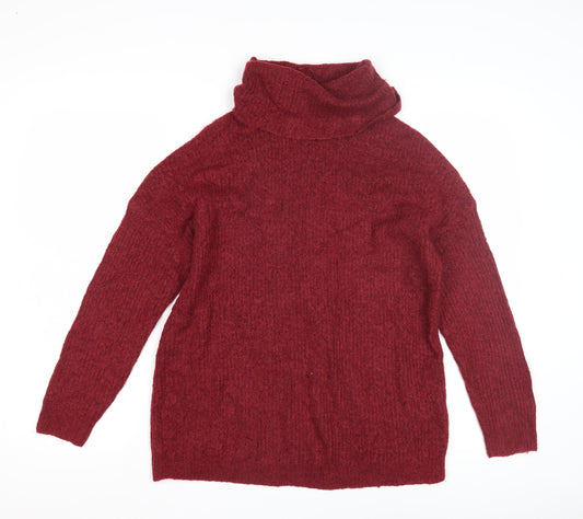 Womens UK Size S Only Red Pullover Jumper