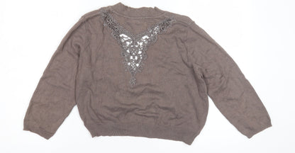 Willis Smith Women's Brown M Cardigan