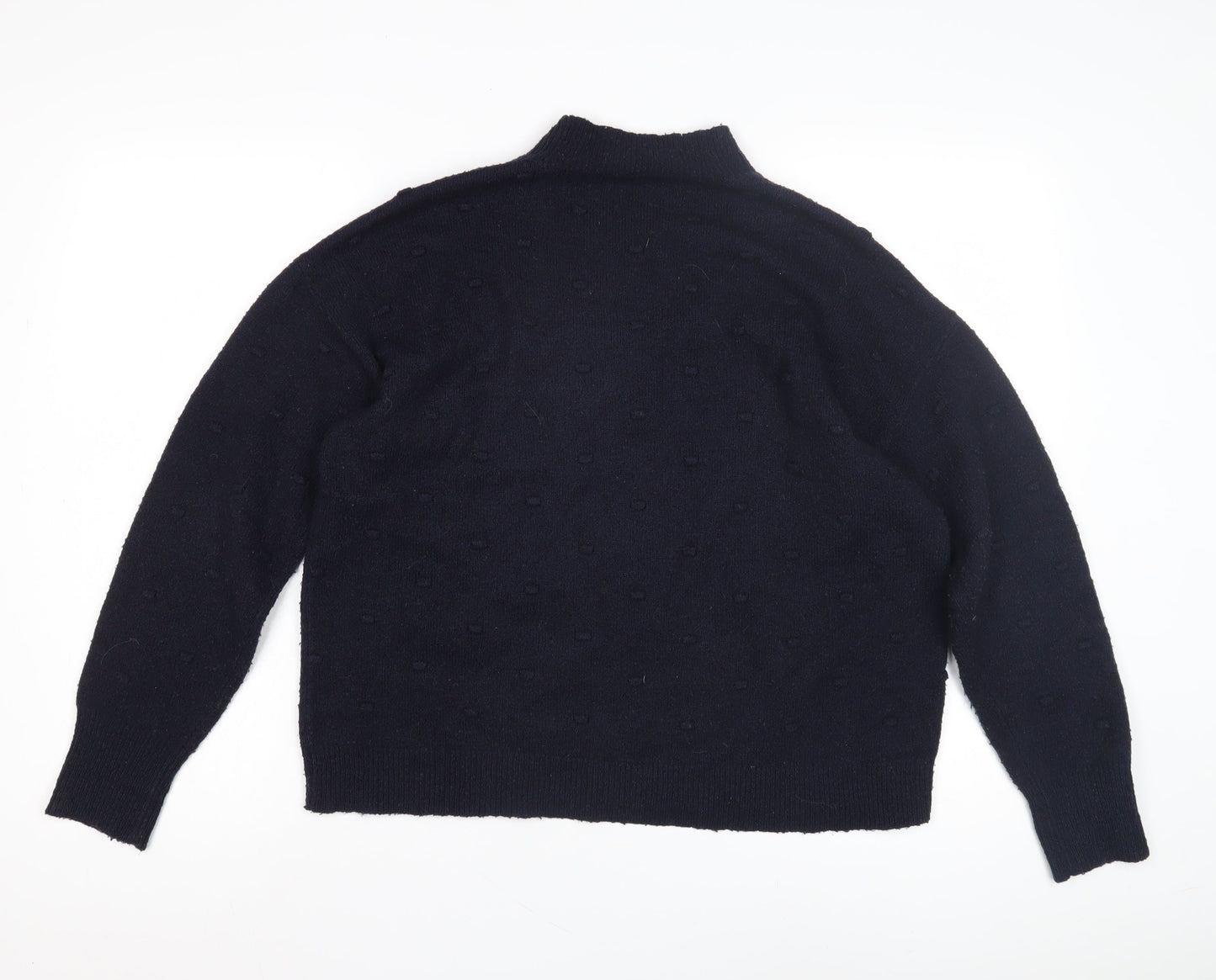 Womens UK Size S Oasis Black Pullover Jumper