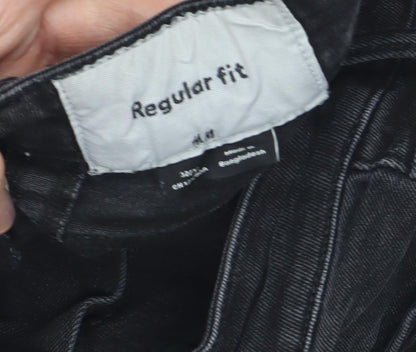 H&M Men's Regular Fit Black Jeans Size 32