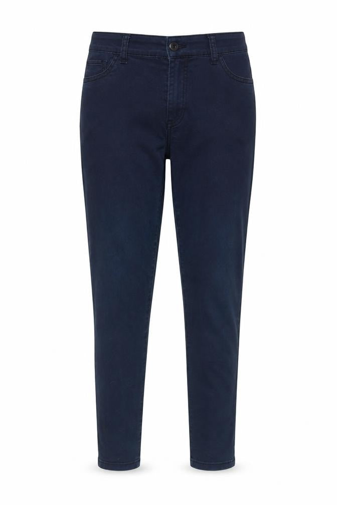 Front view of Kaliko Women's Blue Skinny Jeans, size 14