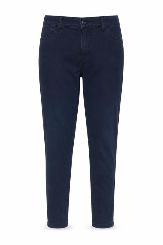 Front view of Kaliko Women's Blue Skinny Jeans, size 14