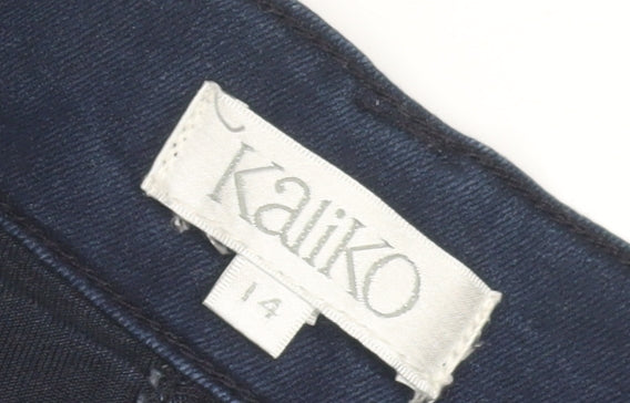 Kaliko Women's Blue Skinny Jeans Size 14